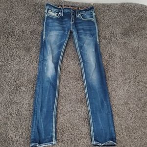 Rock Revival Nancy Straight Blingy Jeans